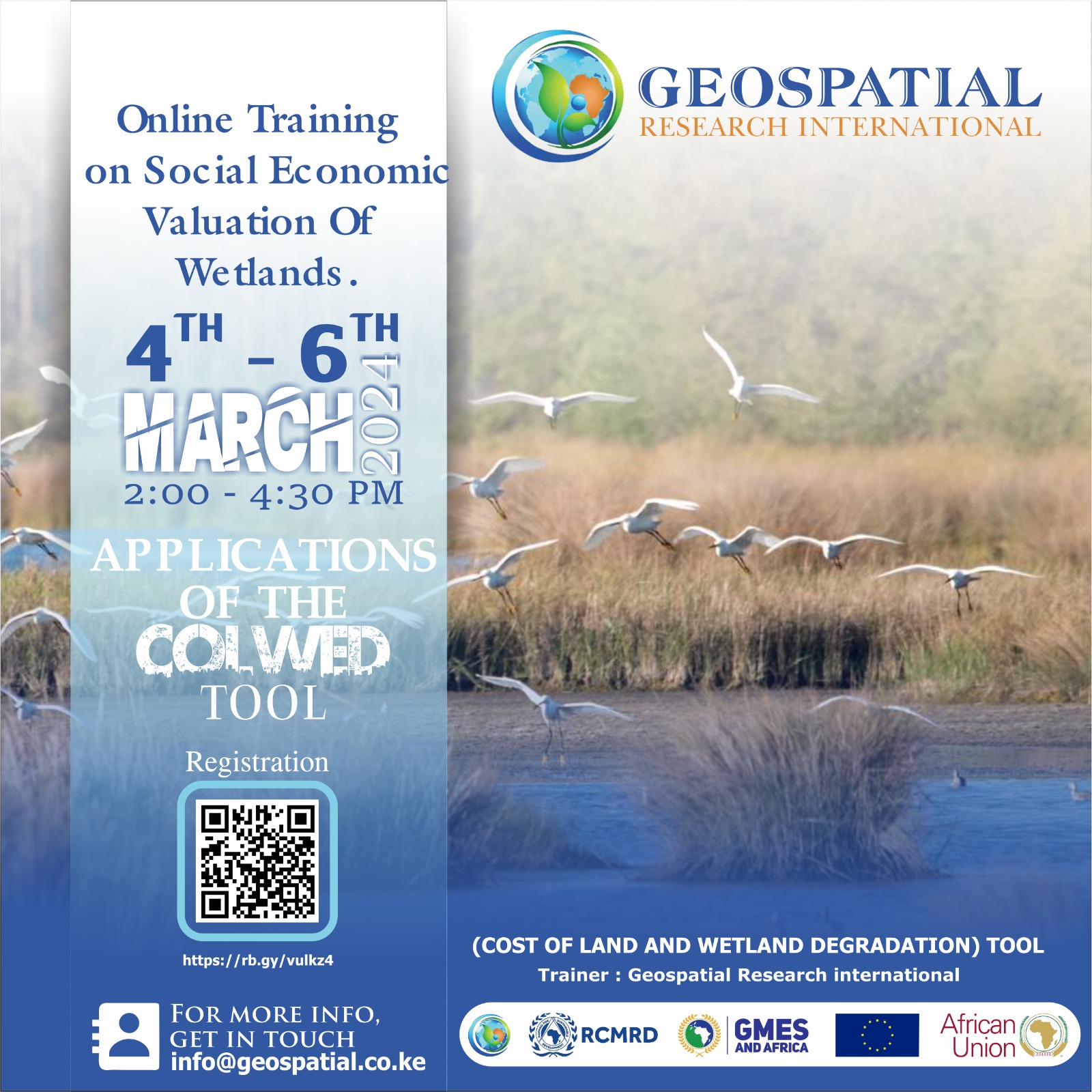 Course Image Socio-Economic Valuation of Wetlands Using Cost of Land and Wetland Degradation Tool (COLWED)